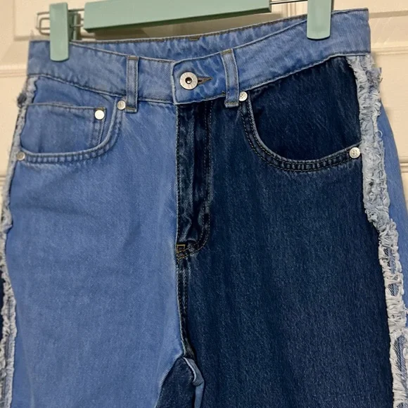 NWT $98 Urban Outfitters | The Ragged Priest | Mixed Panel Exposed Seam - Picture 2 of 16